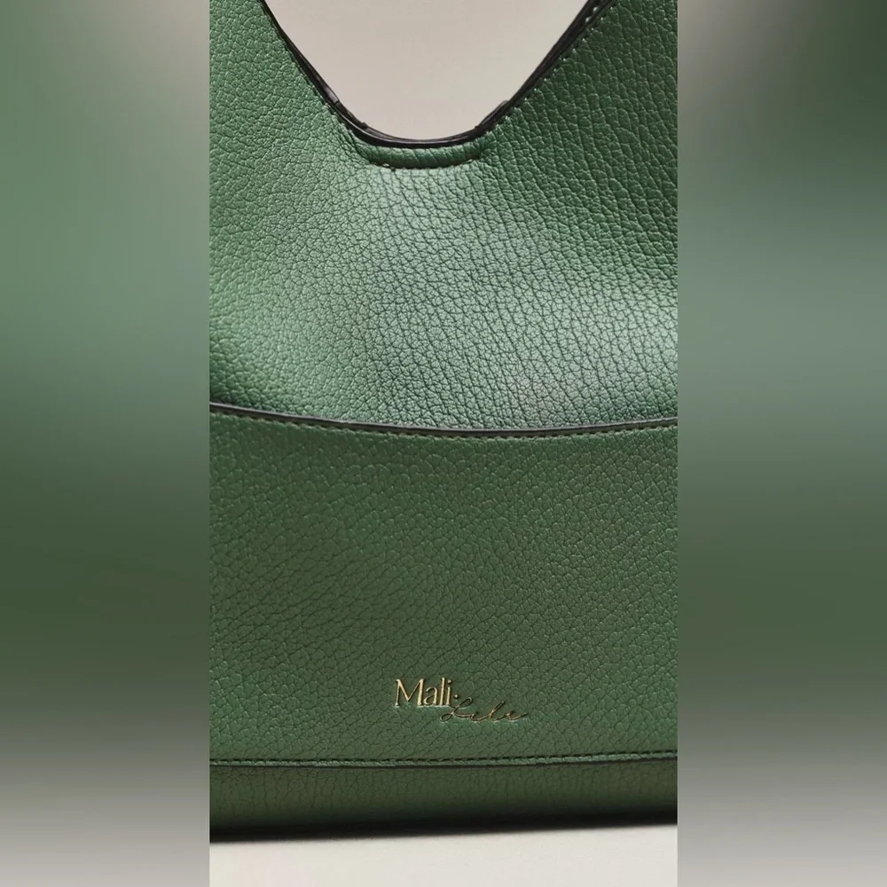NWT Anthropologie Mali + Lili Vegan-Leather Triangle Shoulder Bag